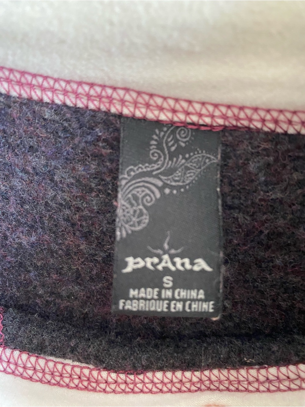 Prana Wool Blend Mockneck Sweater - Picture 3 of 4